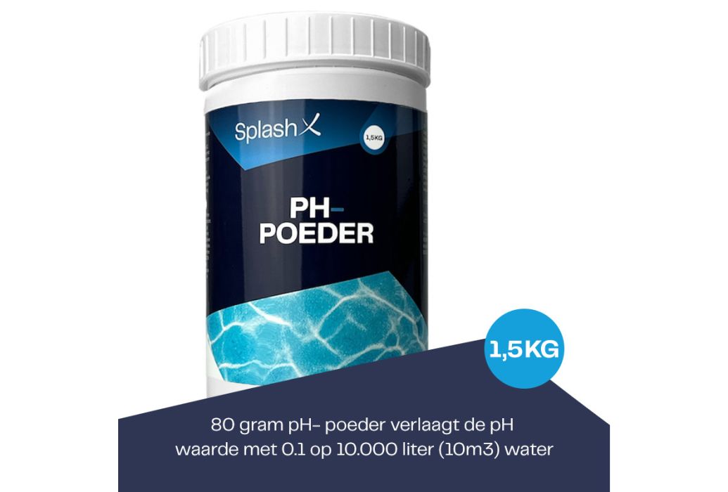 Splash-X pH- poeder 1,5 kg