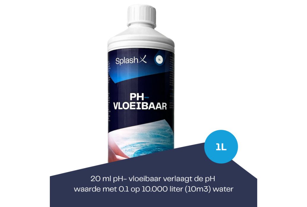 Splash-X pH- vloeibaar 1 liter