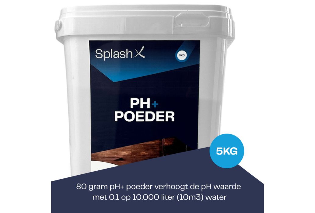 Splash-X pH+ poeder 5 kg