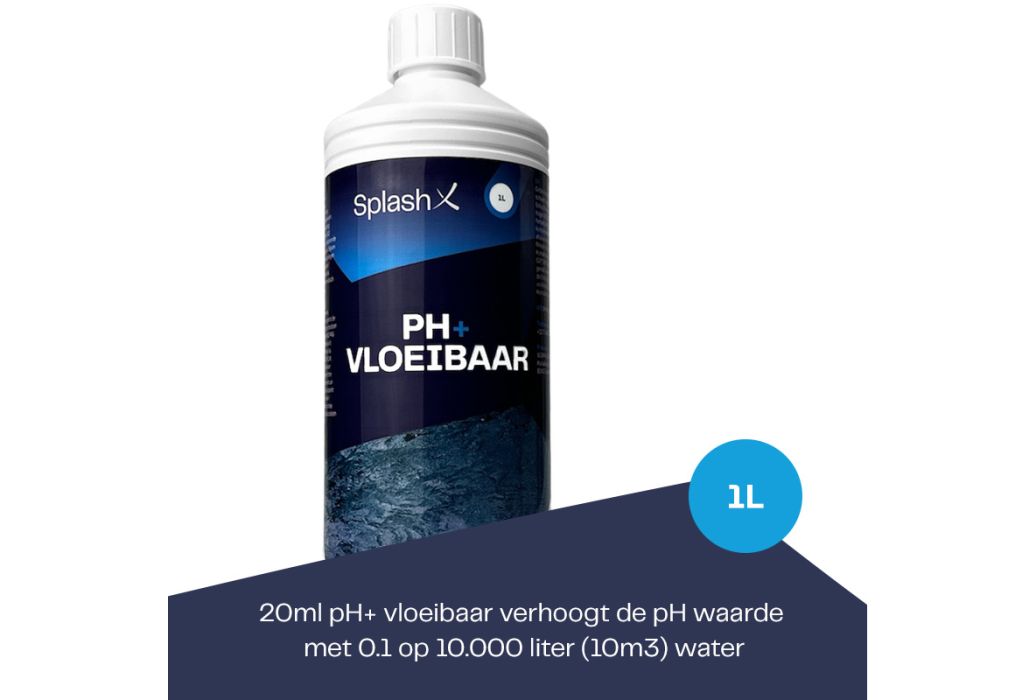 Splash-X pH+ vloeibaar 1 liter