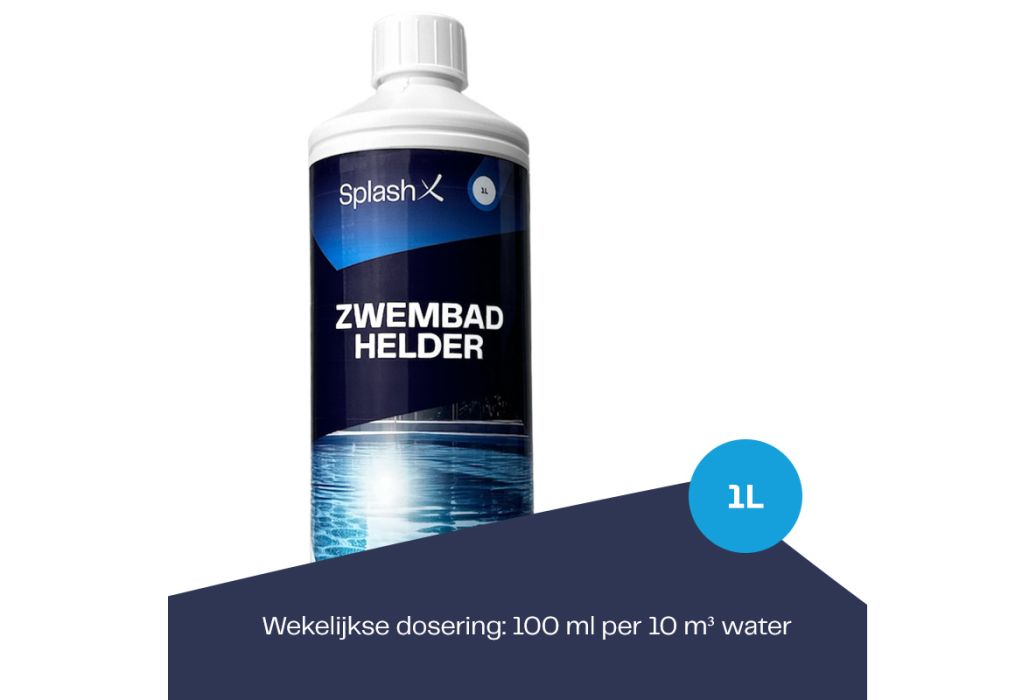 Splash-X zwembad helder 1 liter