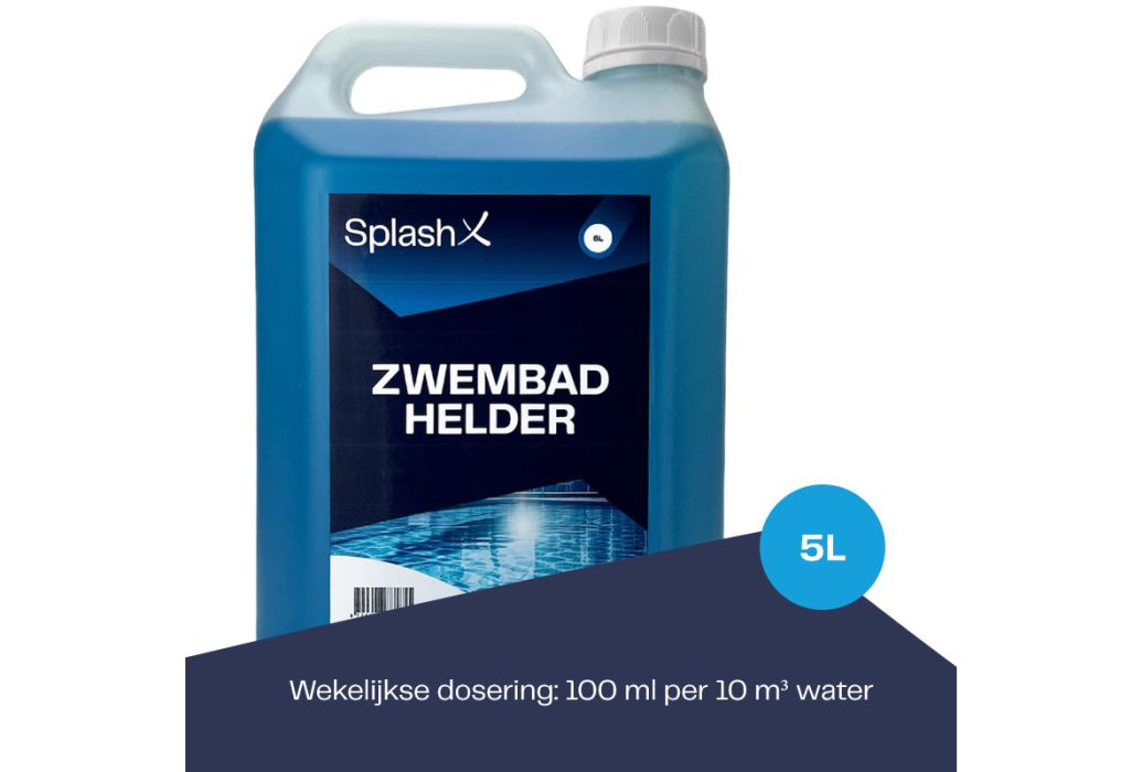 Splash-X zwembad helder 5 liter