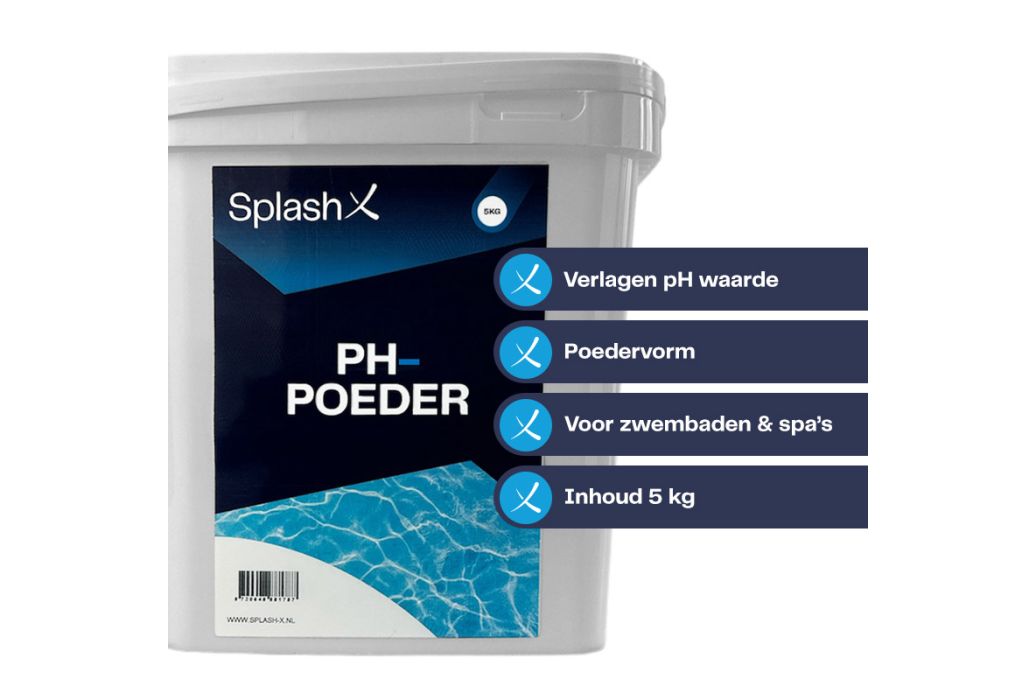 Splash-X pH- poeder 5 kg 