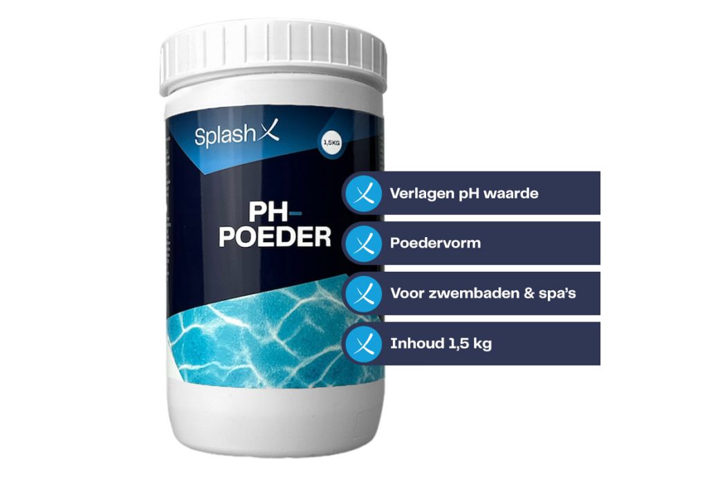 Splash-X pH- poeder 1,5 kg