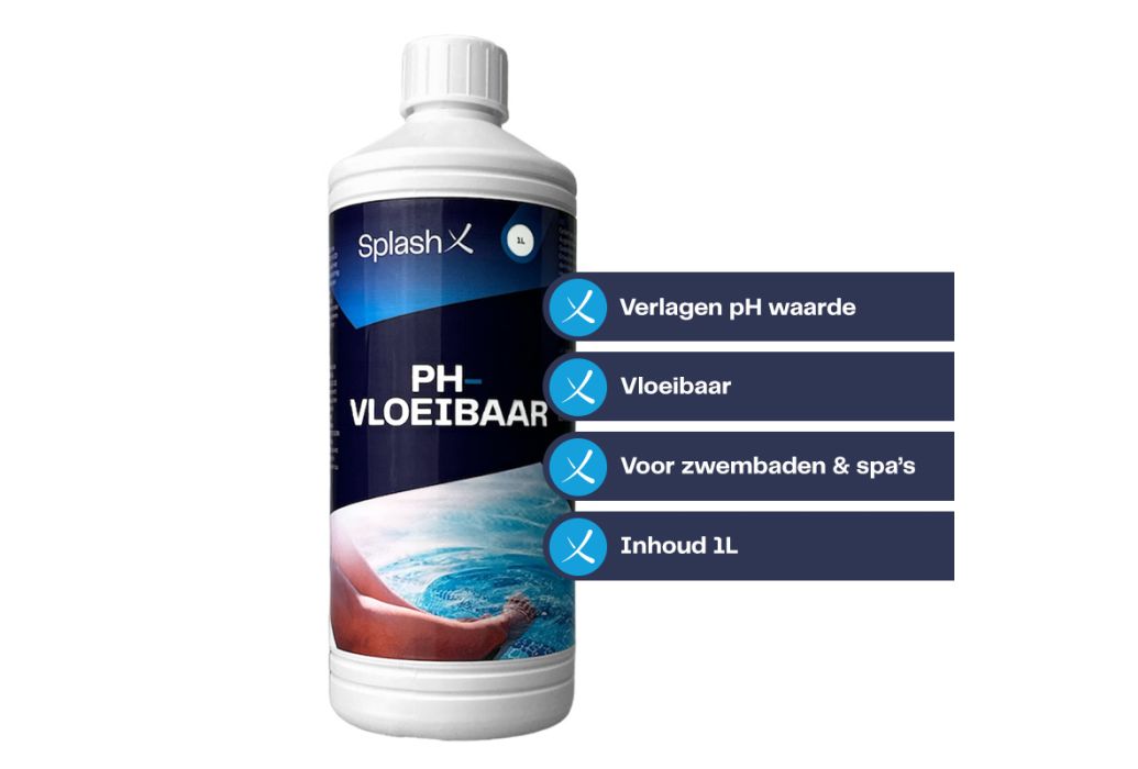 Splash-X pH- vloeibaar 1 liter