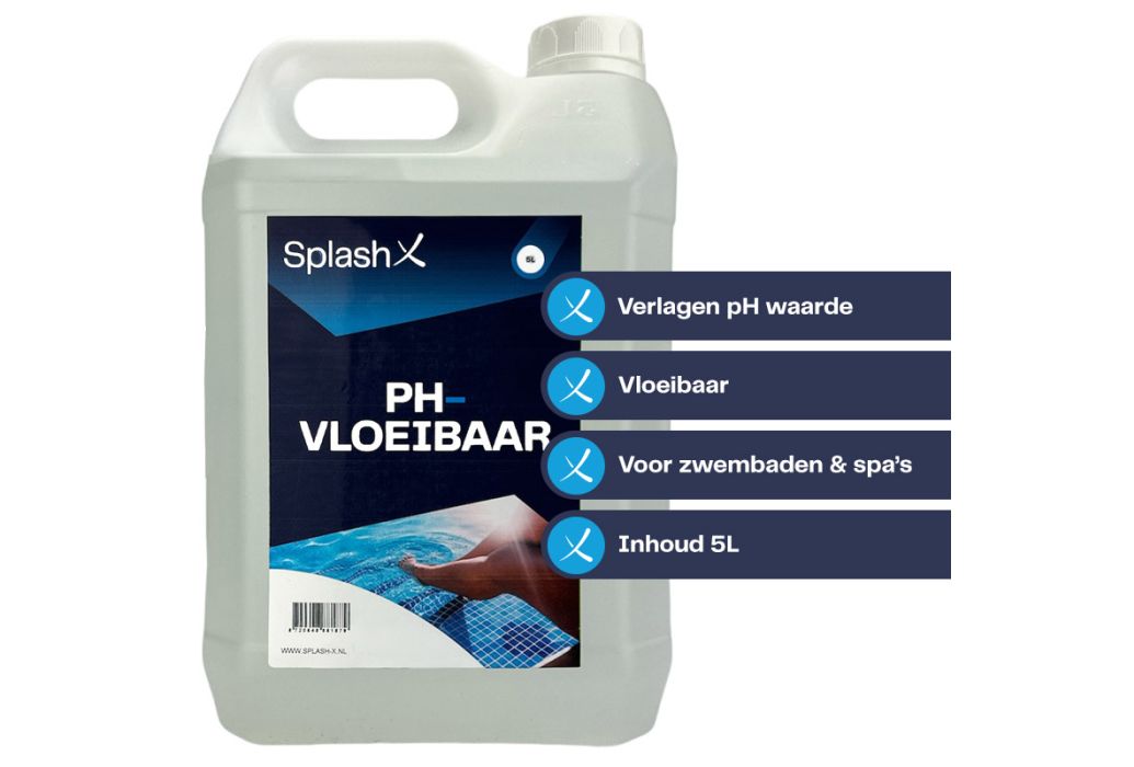 Splash-X pH- vloeibaar 5 liter
