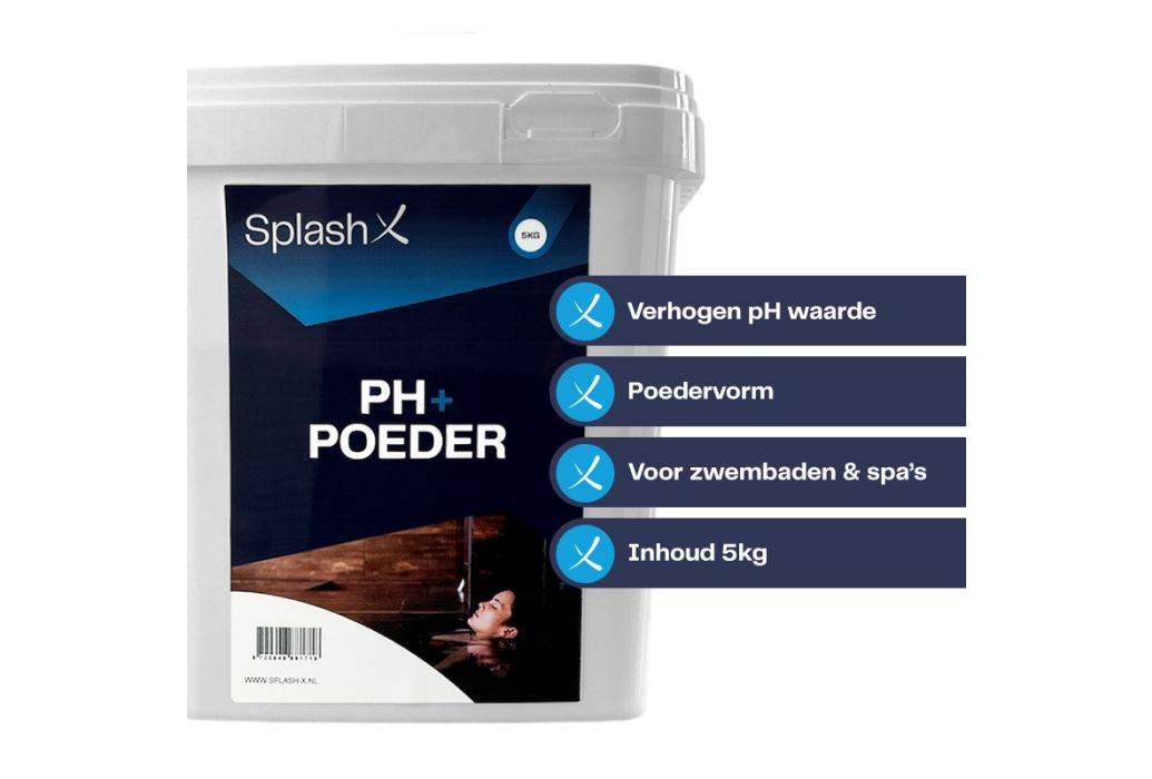 Splash-X pH+ poeder 5 kg