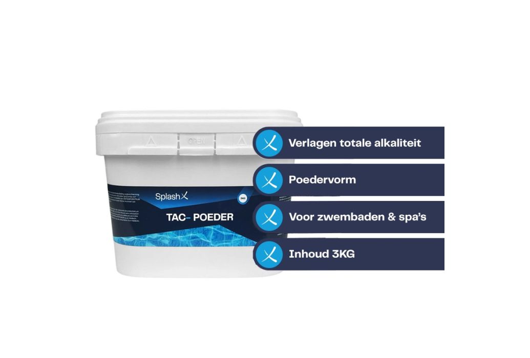 Splash-X TAC- poeder 3 kg kenmerken