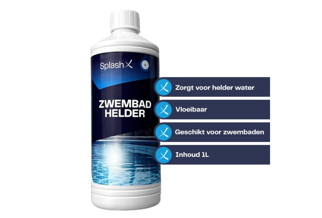 Splash-X zwembad helder 1 liter