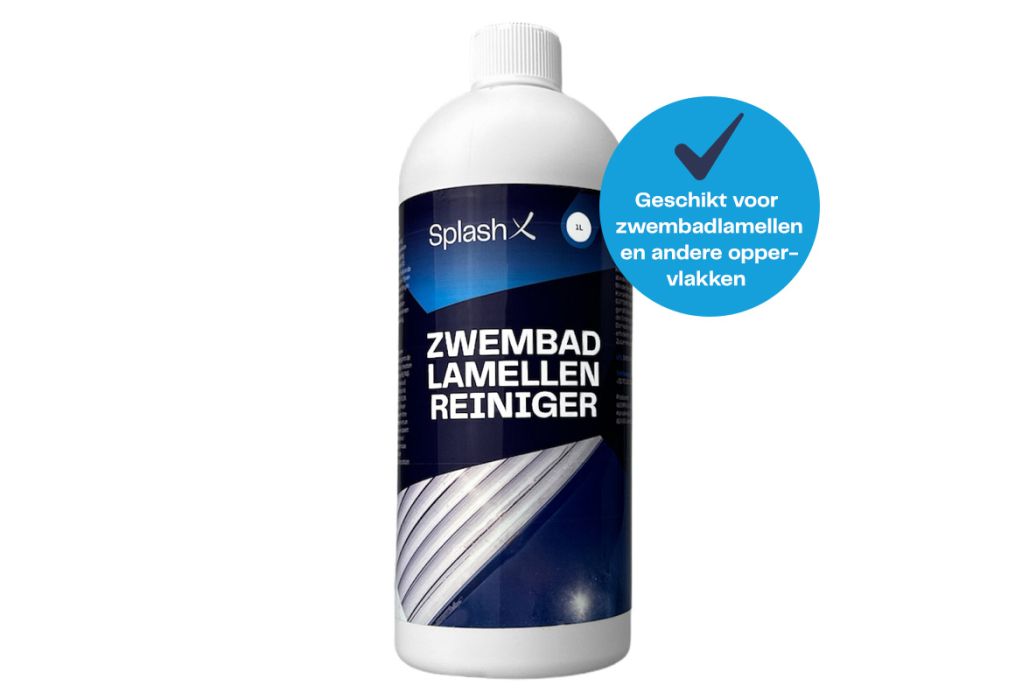 Splash-X zwembad lamellenreiniger 1 liter