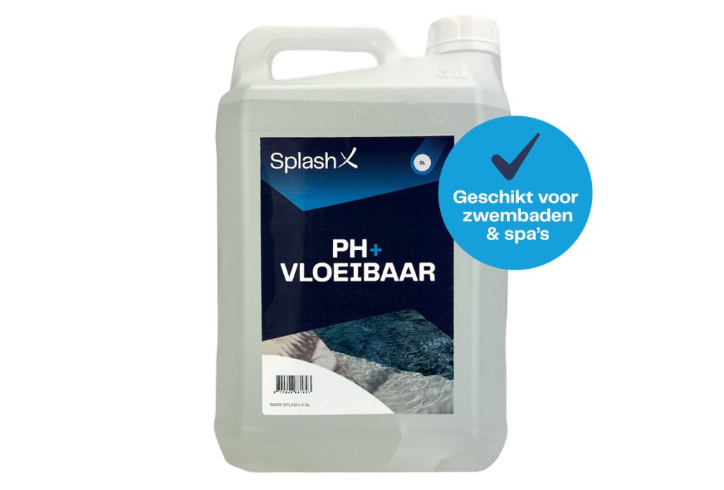 Splash-X pH+ vloeibaar 5 liter