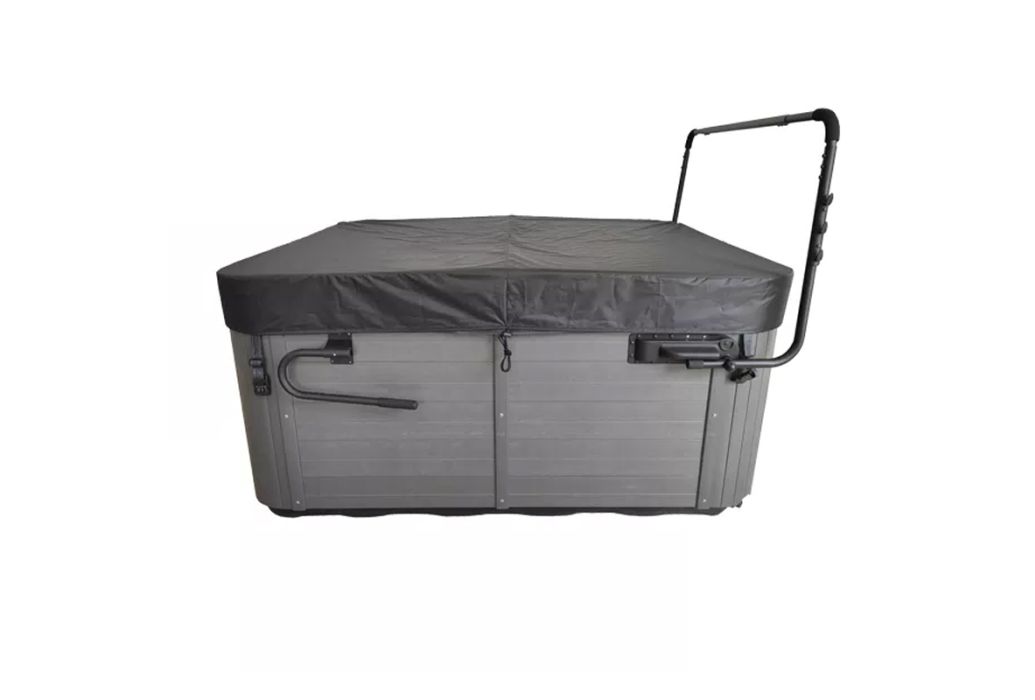 Splash-X spa cover afdekhoes 235 x 235cm zijkant