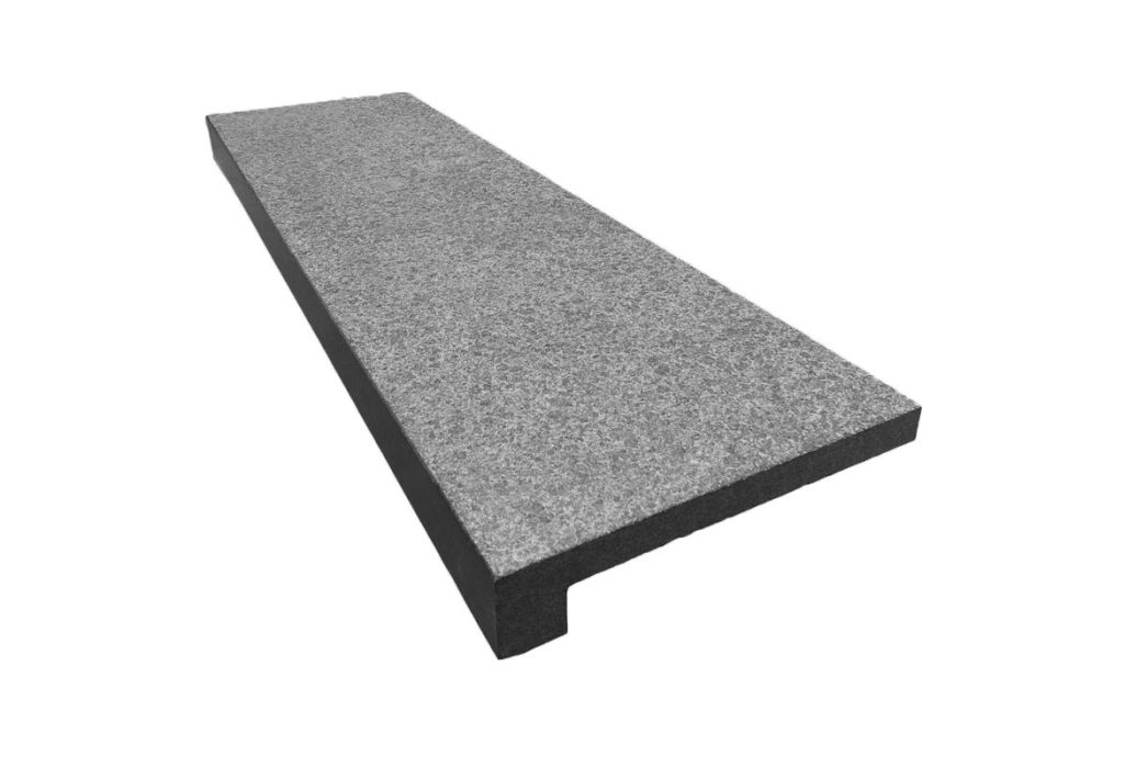 Splash-X zwembad randtegel basalt | 100 x 30 cm