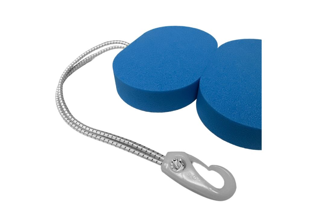 Zwemgordel 4 drijvers blauw