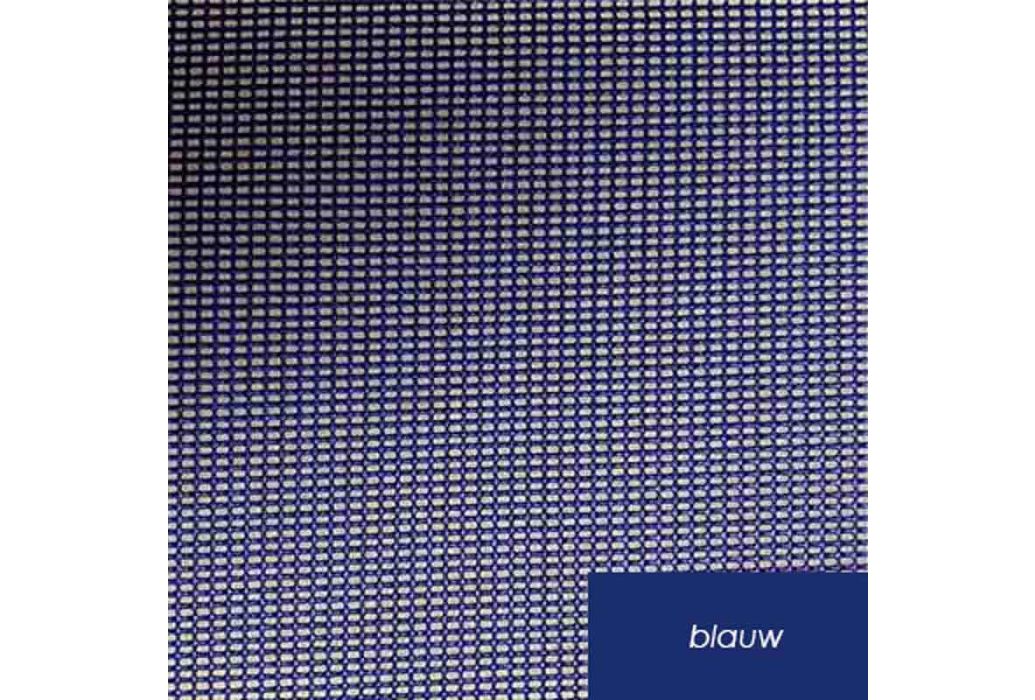 Splash-X Afdeknet vijver PVC gecoat 4 x 4 meter blauw