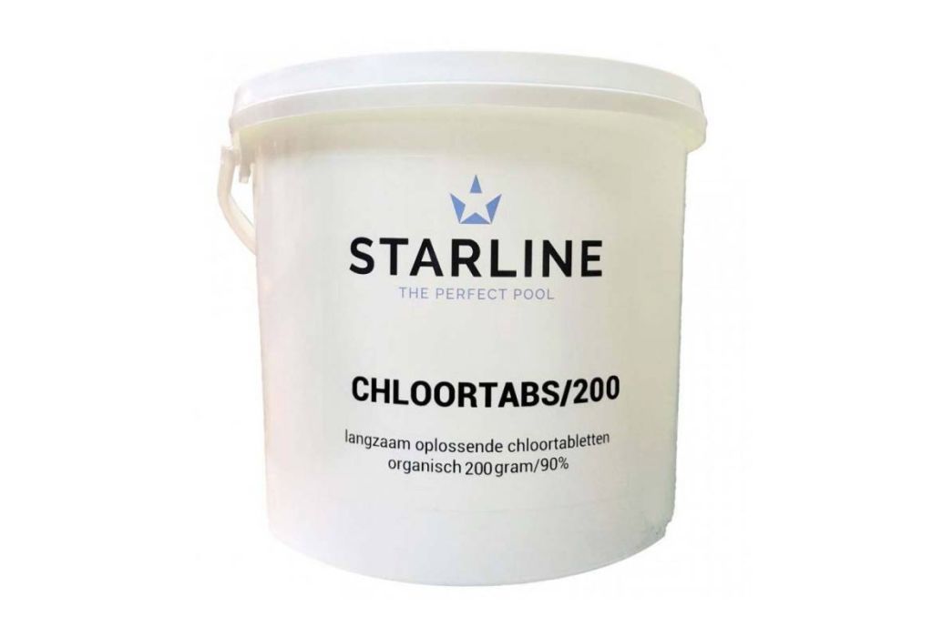Starline chloortabletten 90/ 200grams 5kg