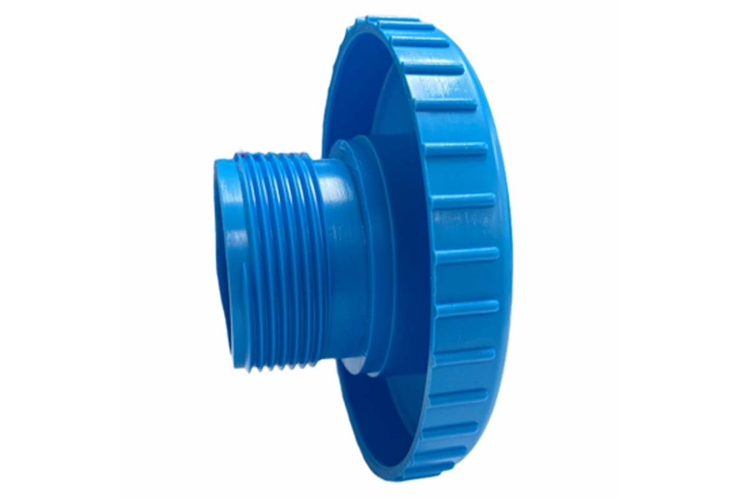Stofzuigeraansluiting blauw 