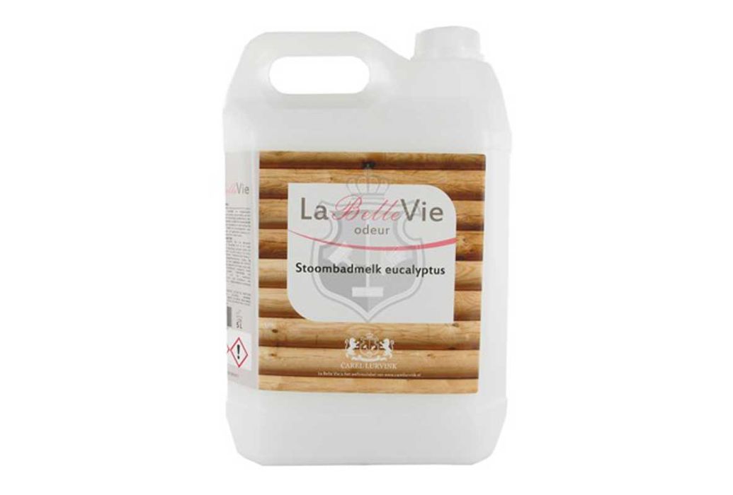 La Belle Vie stoombadmelk eucalyptus mint 5 liter