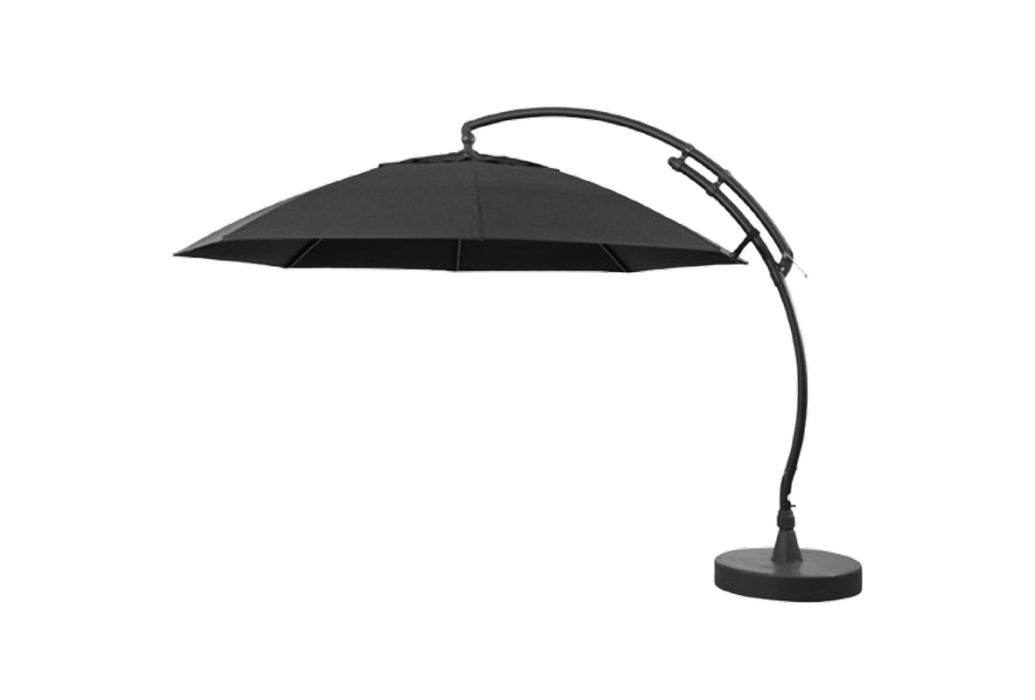 Sun Garden parasol rond antraciet | Ø 375 cm