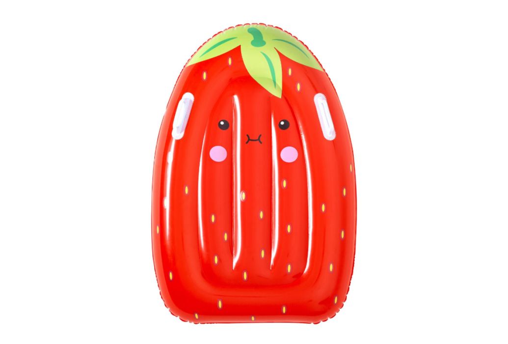 Bestway opblaasbaar surfboardje aardbei 