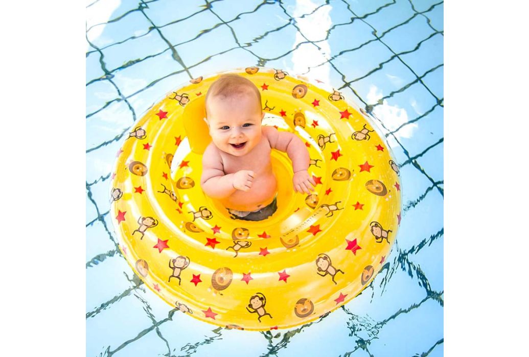 Swim Essentials Baby float Circus | 0-1 jaar in gebruik