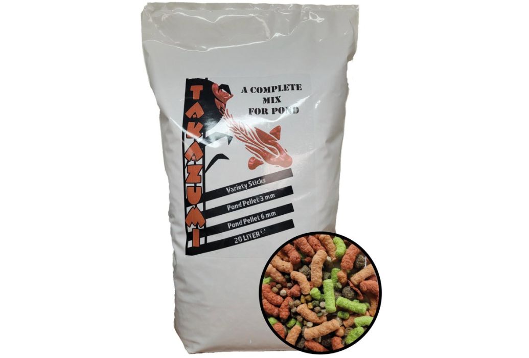 Takazumi Complete Mix 8kg voorbeeld voer
