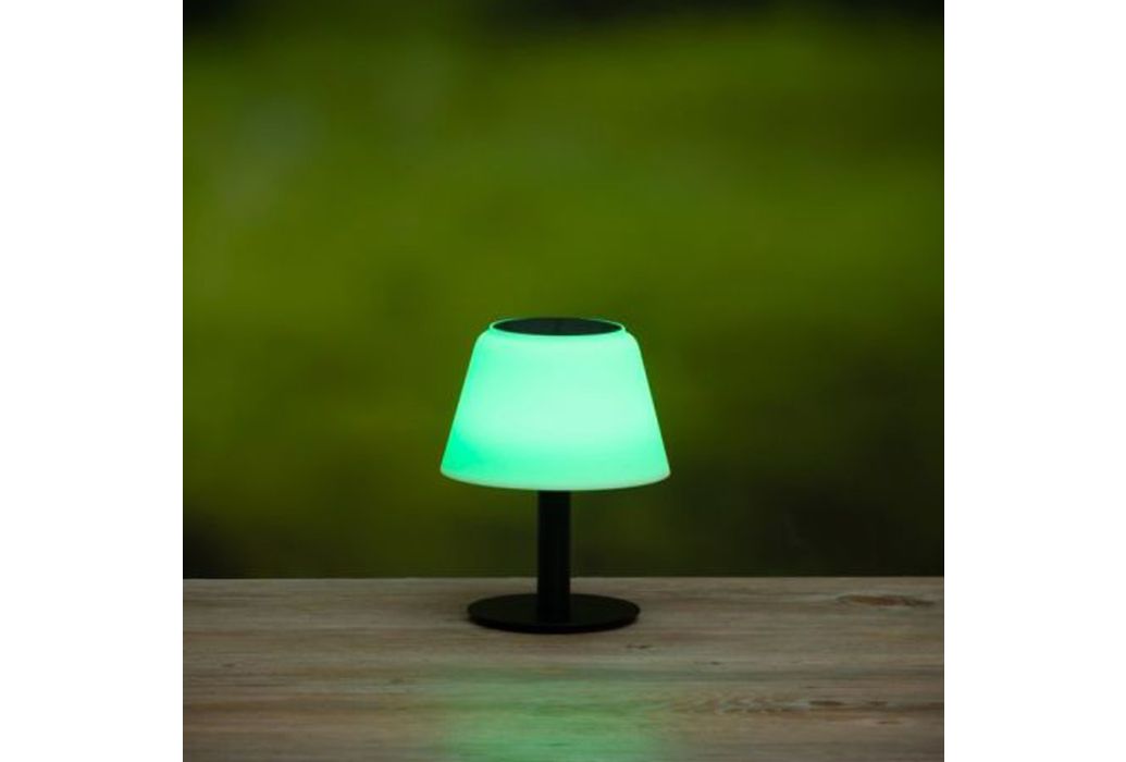 Tarmo solar tafellamp RGB in het groen
