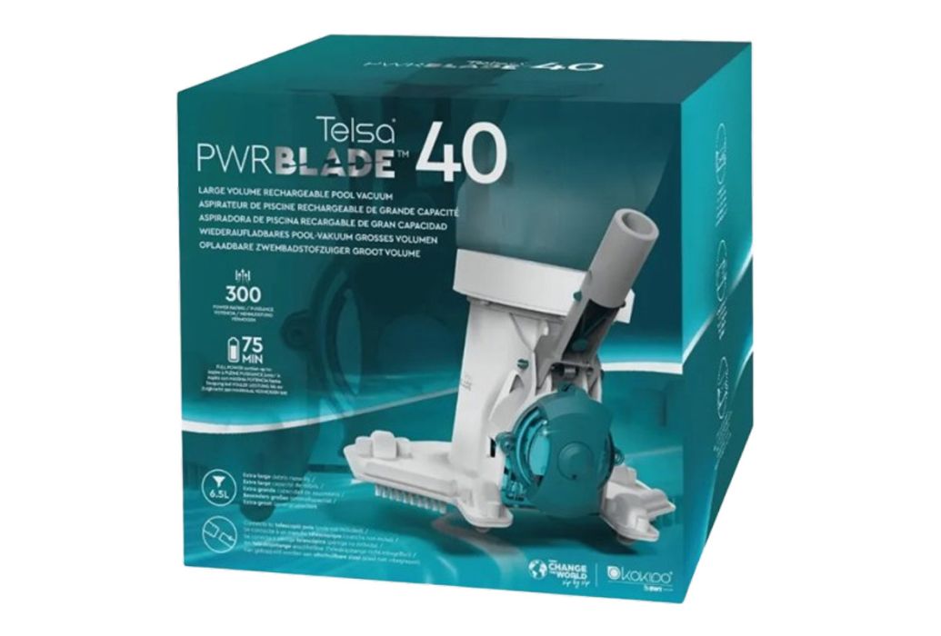 Telsa 40 Powerblade elektrische zwembadstofzuiger