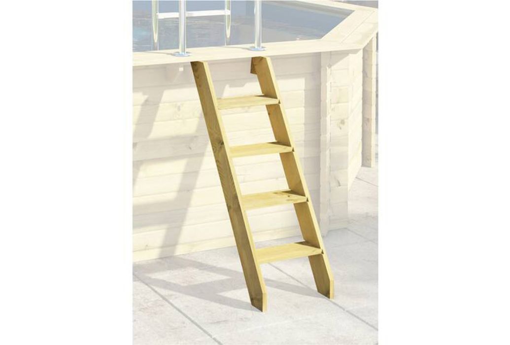 Trend Pool houten zwembad Ø 400 x 124 cm trap