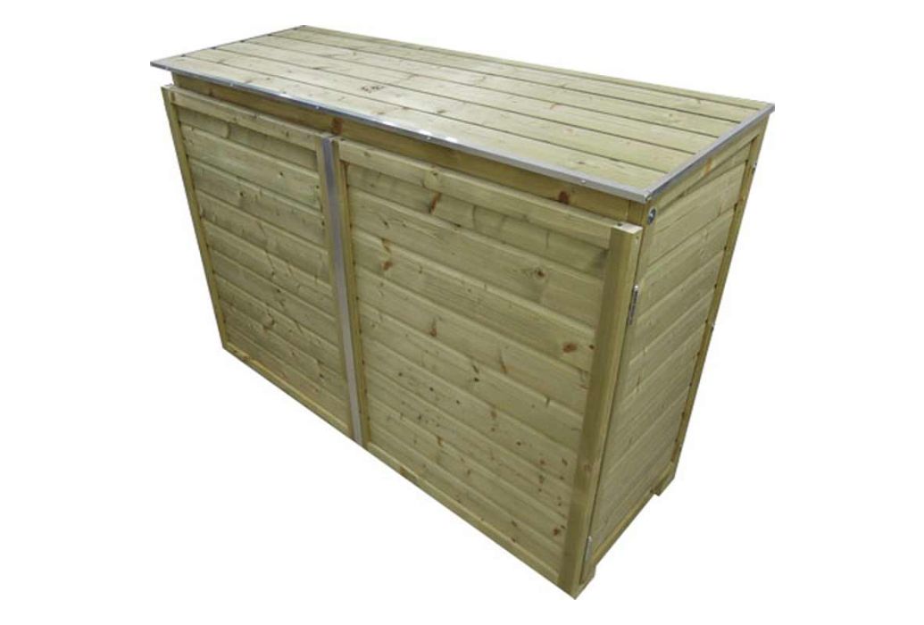Lutra Tuinkast TRIO voor 3 klikos dicht 
