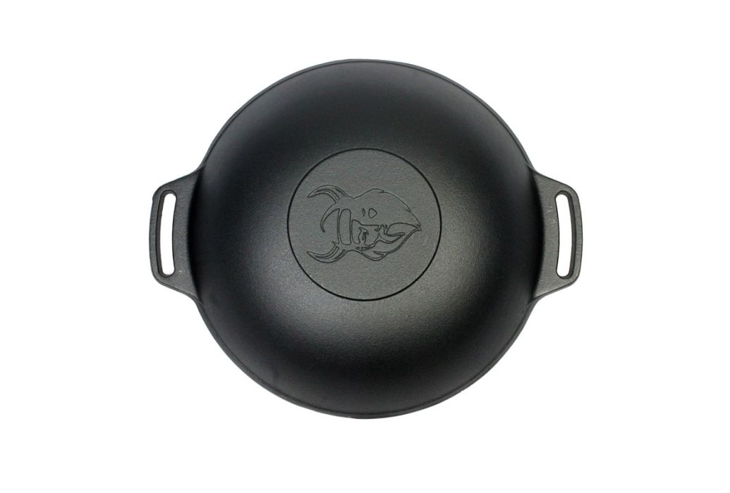 Valhal gietijzeren wokpan 36 cm onderkant