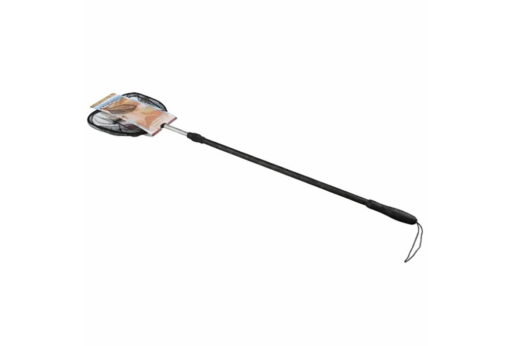 Velda Basic schepnet vierkant 25 cm (incl. steel) zijkant