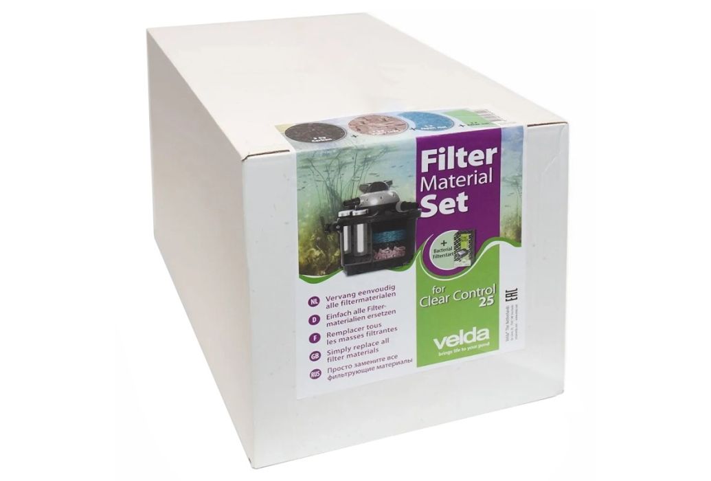 Velda Clear Control 25 filtermedia set verpakking 