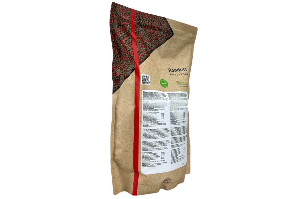 Velda voer Rondett Power 3000 ml achterkant verpakking