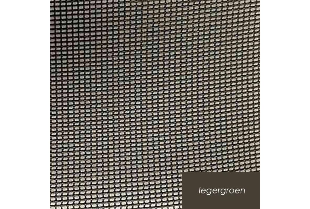 Vijverafdeknet op maat kleur legergroen