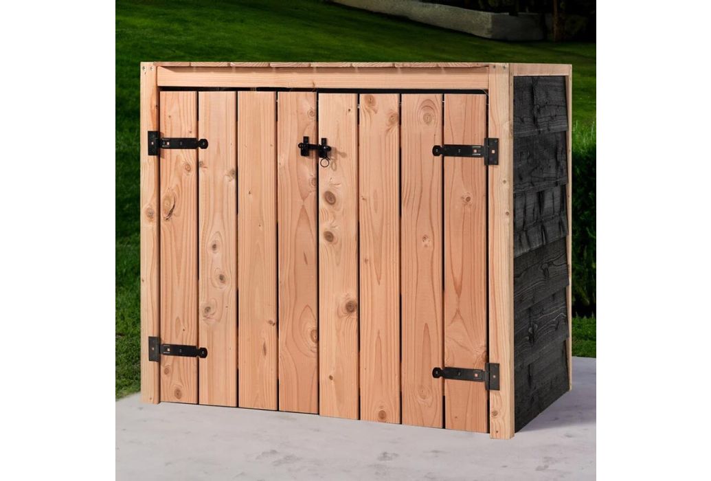 Volente kliko ombouw Yente voor 2 kliko’s tot 240 liter in tuin