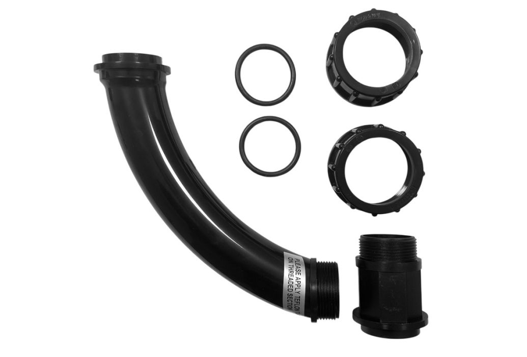 Waterco Blackline zandfilter side mount koppelingen