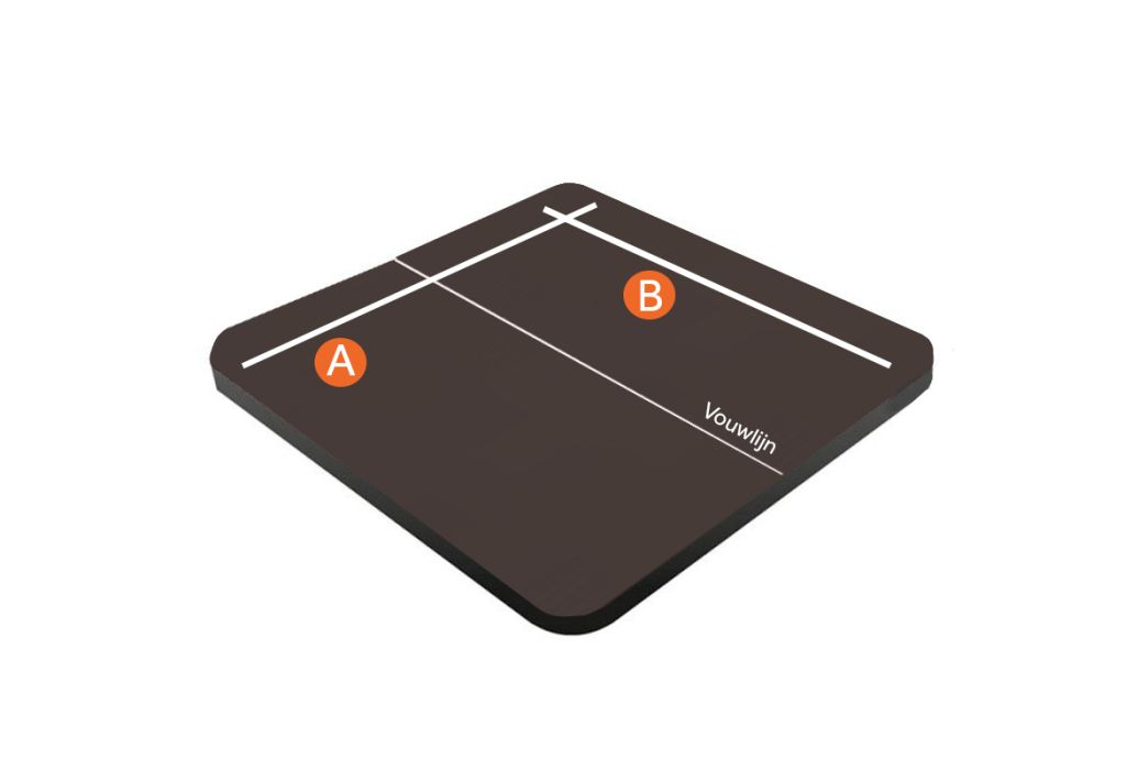 Spa cover 221 x 221 cm – radius 18 cm Weathershield Mahogany