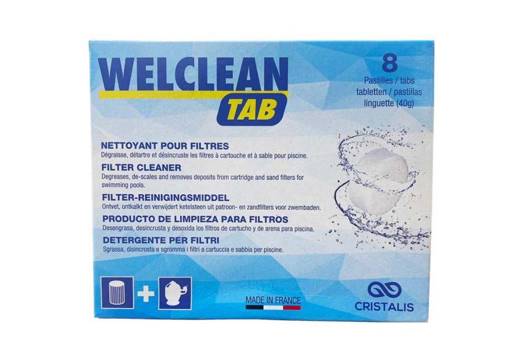 Weltico filterreiniger tabletten voorkant