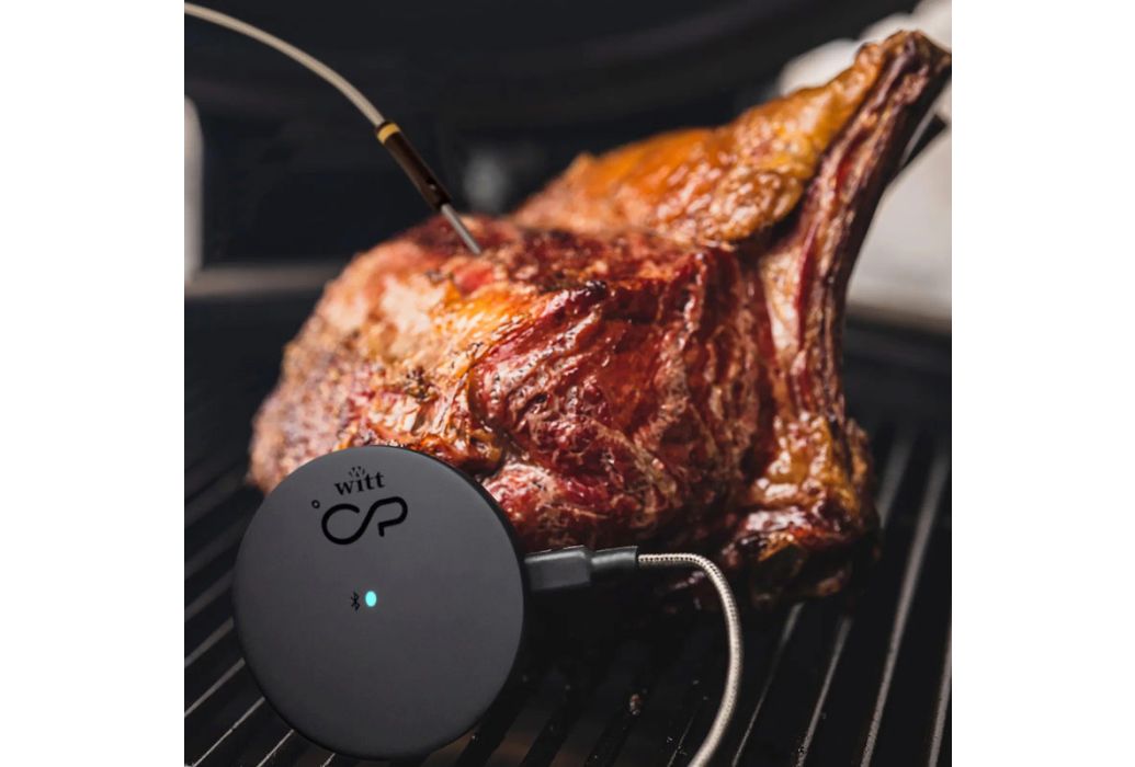 Witt CookPerfect Comfort 2.0 kern temperatuurmeter (incl. app) in gebruik