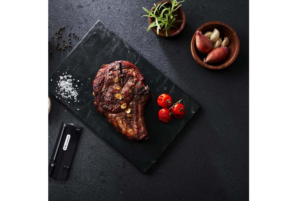 Witt CookPerfect draadloze duo kern temperatuurmeter (incl. app) voorbeeld in gaar vlees
