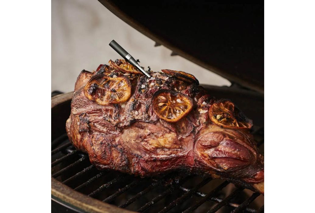 Witt CookPerfect draadloze duo kern temperatuurmeter (incl. app) voorbeeld in kamado
