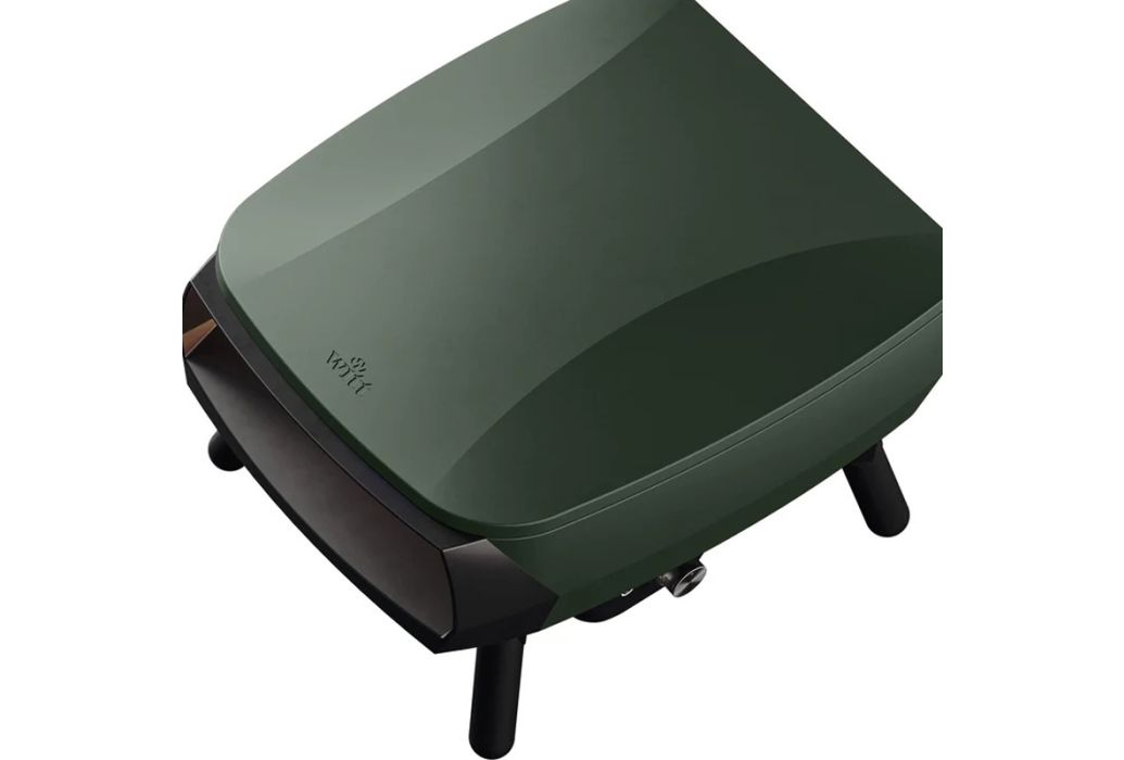 Witt Piccolo gas pizza oven Ø 33 cm Mat Groen bovenkant