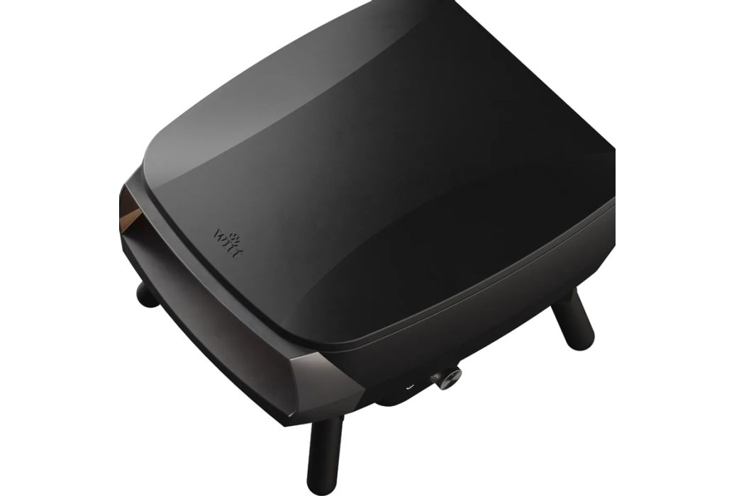 Witt Piccolo gas pizza oven Ø 33 cm Mat Zwart bovenkant