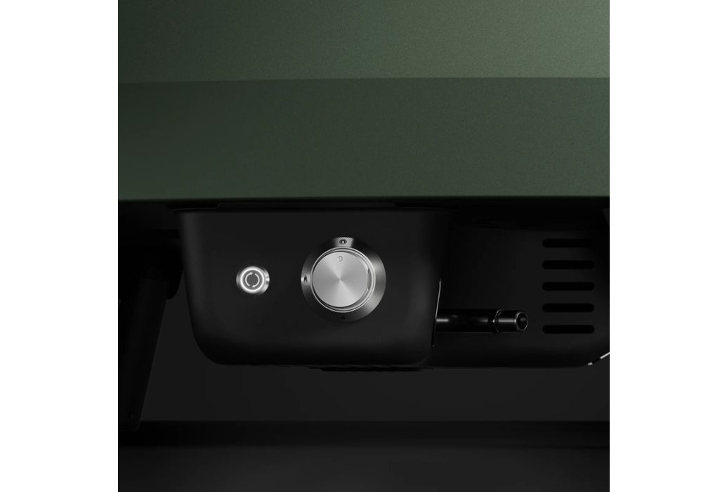 Witt Piccolo gas pizza oven Ø 41 cm Mat Groen gasaansluiting