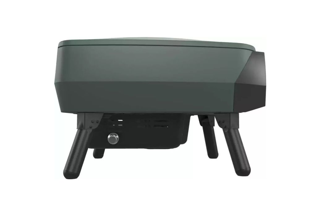 Witt Piccolo gas pizza oven Ø 41 cm Mat Groen zijkant