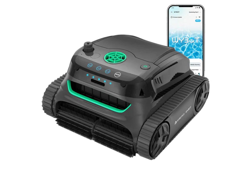 Wybot S2 draadloze zwembadrobot app