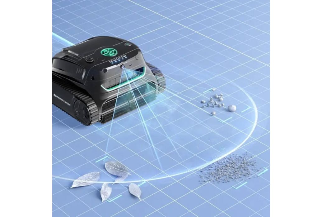 Wybot S2 Vision draadloze zwembadrobot AI detectie