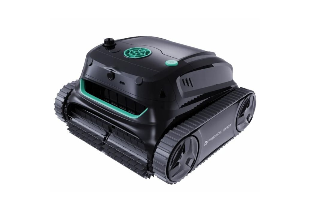 Wybot S2 Vision draadloze zwembadrobot schuin