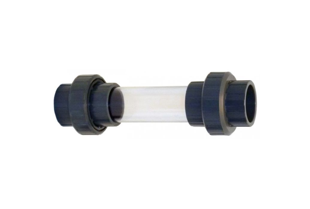 Cepex Zicht/inspectieglas met 3-delige koppeling Ø63 mm
